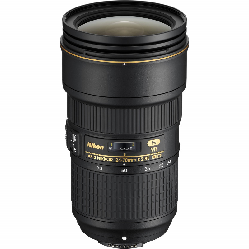 NIKON AF-S NIKKOR 24-70mm F2.8E ED VR - GARANZIA 4 ANNI NITAL | Fcf Forniture Cine Foto