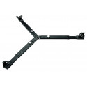 MANFROTTO 165 BASE A STELLA NERA PER TREPPIEDI CON PUNTALE SINGOLO | Fcf Forniture Cine Foto