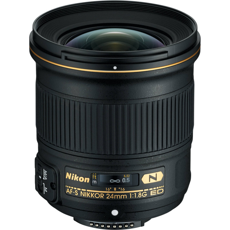 NIKON AF-S NIKKOR 24mm F1.8G ED - GARANZIA 4 ANNI NITAL | Fcf Forniture Cine Foto