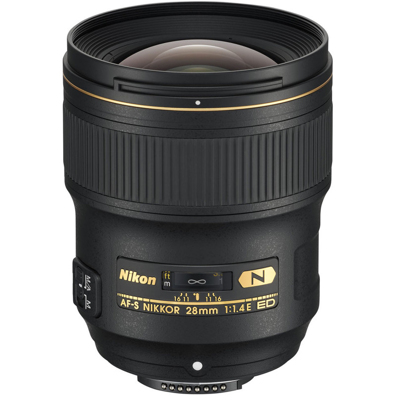 NIKON AF-S NIKKOR 28mm F1.4E ED - GARANZIA 4 ANNI NITAL | Fcf Forniture Cine Foto