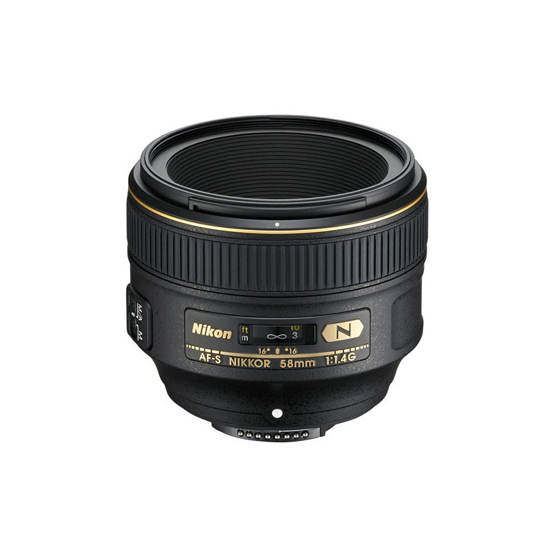 NIKON AF-S NIKKOR 58mm F1.4G - GARANZIA 4 ANNI NITAL | Fcf Forniture Cine Foto