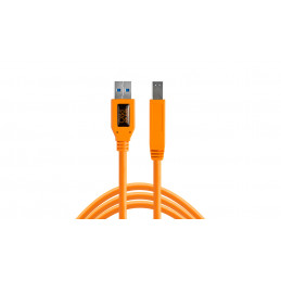 TETHER TOOLS CU5460ORG USB 3.0 MALE A TO MALE B 4.5mt | Fcf Forniture Cine Foto