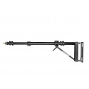 MANFROTTO 098SHB GIRAFFA A MURO CORTA CON BOOM NERA | Fcf Forniture Cine Foto Milano