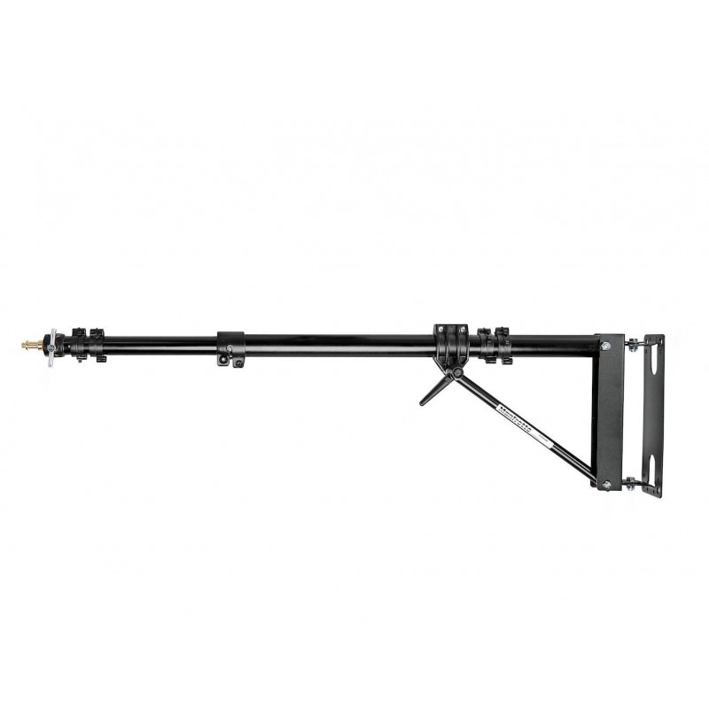 MANFROTTO 098SHB GIRAFFA A MURO CORTA CON BOOM NERA | Fcf Forniture Cine Foto