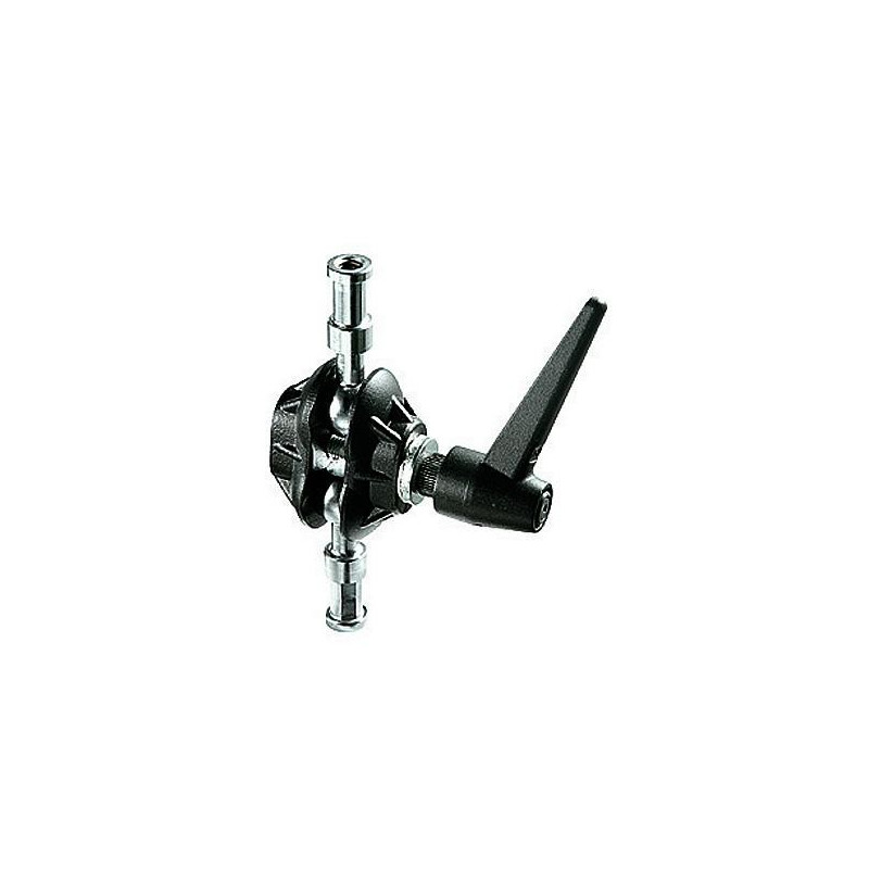 MANFROTTO 155KBL TESTA DOPPIA SFERA SENZA PIATTELLO | Fcf Forniture Cine Foto