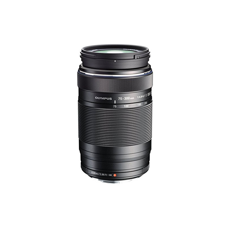 OLYMPUS M.ZUIKO DIGITAL ED 75-300mm F4.8-6.7 II BLACK - GARANZIA POLYPHOTO ITALIA | Fcf Forniture Cine Foto