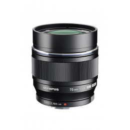 OLYMPUS M.ZUIKO DIGITAL ED 75mm F1.8 BLACK - GARANZIA POLYPHOTO ITALIA | Fcf Forniture Cine Foto