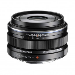 OLYMPUS M.ZUIKO 17mm F1.8 BLACK - GARANZIA POLYPHOTO ITALIA | Fcf Forniture Cine Foto