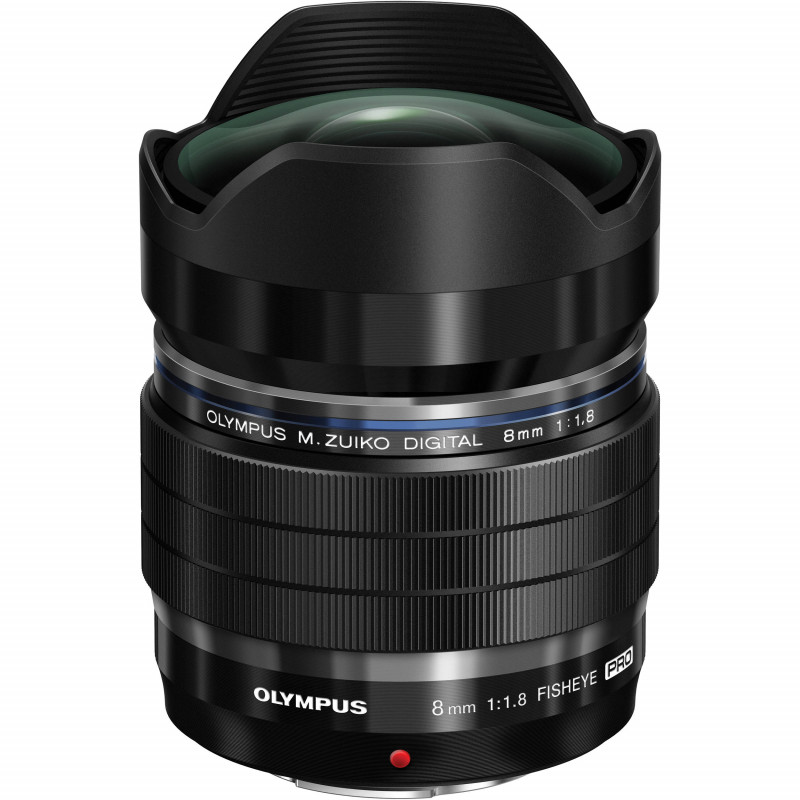 OLYMPUS M.ZUIKO DIGITAL ED 8mm F1.8 FISHEYE PRO - GARANZIA POLYPHOTO ITALIA | Fcf Forniture Cine Foto