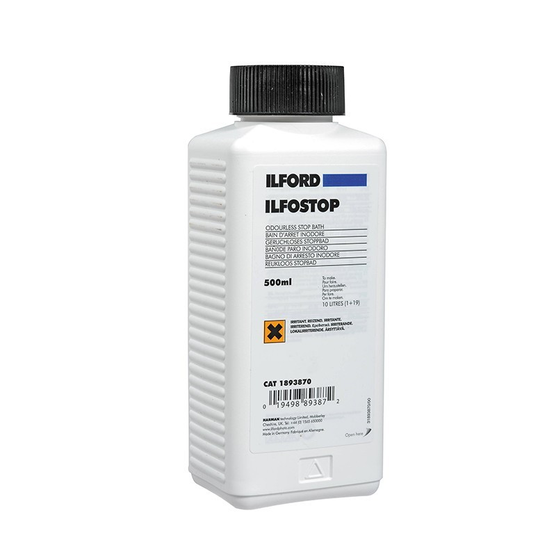 ILFORD ILFOSTOP ARRESTO 500ml | Fcf Forniture Cine Foto ILFORD ILFOSTOP ARRESTO 500ml | Fcf Forniture Cine Foto