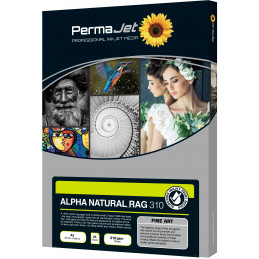 PERMAJET A4 ALPHA NATURAL RAG 310 25 FOGLI | Fcf Forniture Cine Foto