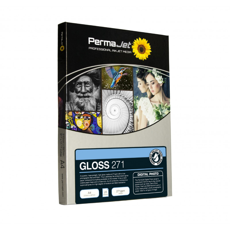 PERMAJET A4 GLOSS 271 25 FOGLI | Fcf Forniture Cine Foto