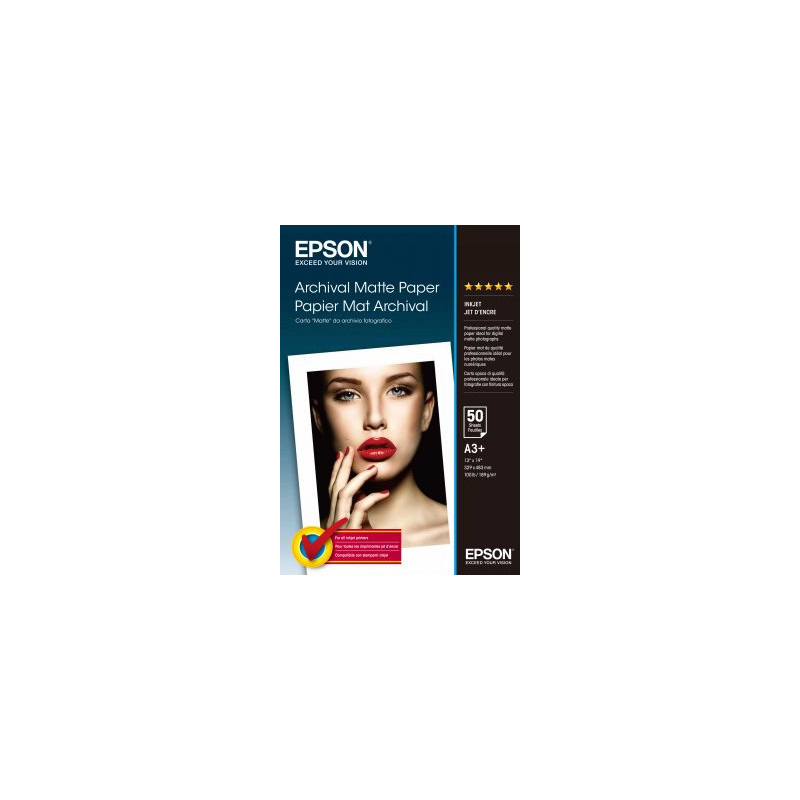 EPSON A3+ ARCHIVAL MATTE PAPER 50 FOGLI | Fcf Forniture Cine Foto