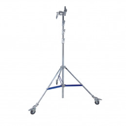 FOTOBESTWAY FPT-3607 HEAVY DUTY STAND WITH WHEEL OVERHEAD | Fcf Forniture Cine Foto