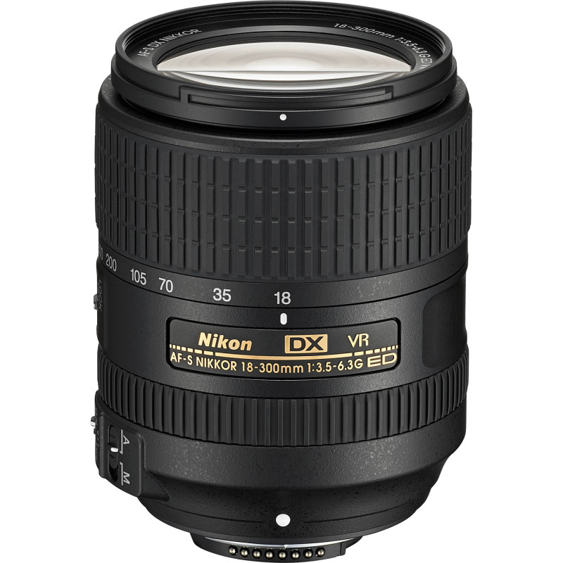 NIKON AF-S DX 18-300mm F3.5-6.3G ED VR - GARANZIA 4 ANNI NITAL | Fcf Forniture Cine Foto