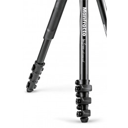 MANFROTTO MKBFRLA4BK-BH KIT BEFREE ADVANCED NERO IN ALLUMINIO CON CHIUSURA A LEVA | Fcf Forniture Cine Foto