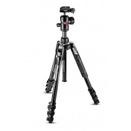 MANFROTTO MKBFRLA4BK-BH KIT BEFREE ADVANCED NERO IN ALLUMINIO CON CHIUSURA A LEVA | Fcf Forniture Cine Foto