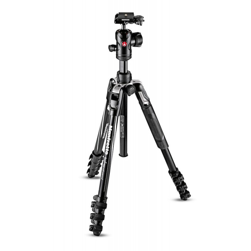 MANFROTTO MKBFRLA4BK-BH KIT BEFREE ADVANCED NERO IN ALLUMINIO CON CHIUSURA A LEVA | Fcf Forniture Cine Foto