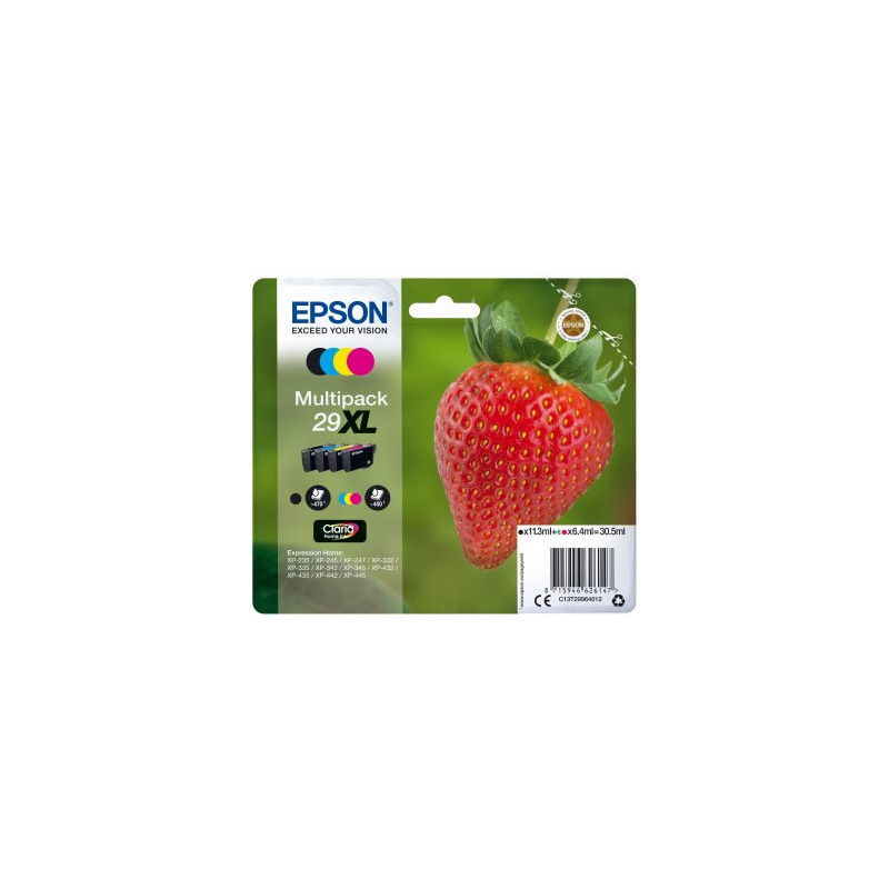 EPSON C13T29964012 MULTIPACK 29XL FRAGOLA | Fcf Forniture Cine Foto