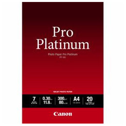 CANON A4 PHOTO PAPER PRO PLATINUM PT-101 20 FOGLI | Fcf Forniture Cine Foto