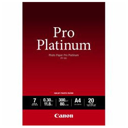 CANON A3+ PHOTO PAPER PRO PLATINUM PT-101 20 FOGLI | Fcf Forniture Cine Foto