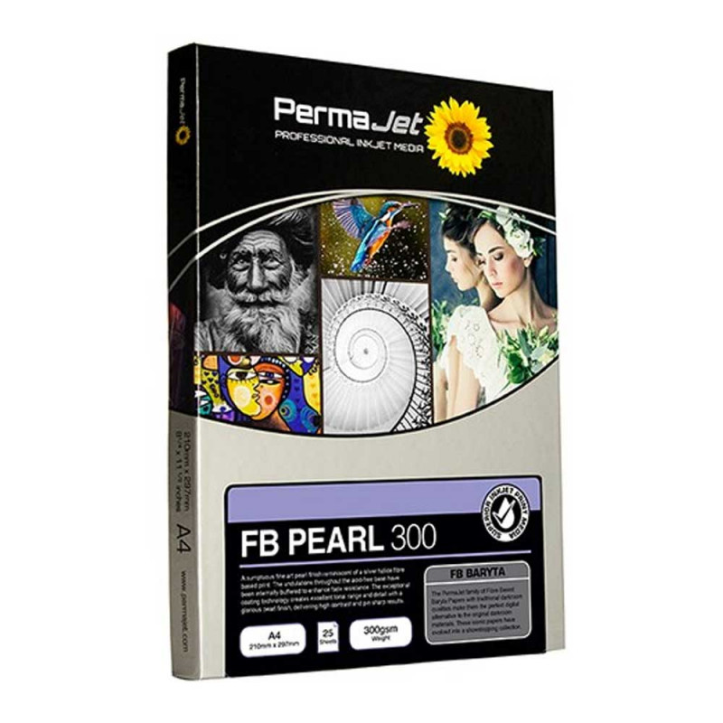 PERMAJET A3 FB PEARL 300 25 FOGLI | Fcf Forniture Cine Foto