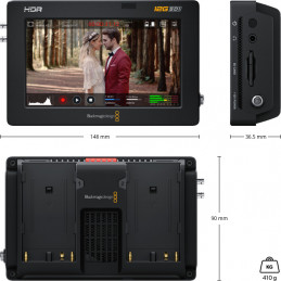 BLACKMAGIC VIDEO ASSIST 5' 12G HDR | Fcf Forniture Cine Foto