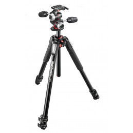 MANFROTTO MK055XPRO3-3W KIT 055 ALLUMINIO 3 SEZIONI CON TESTA A 3 VIE | Fcf Forniture Cine Foto