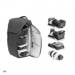 PEAK DESIGN EVERYDAY BACKPACK 20L V2 BLACK | Fcf Forniture Cine Foto