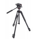 MANFROTTO MK190X3-2W KIT SERIE 190 A 3 SEZIONI, CON TESTA FOTO/VIDEO FLUIDA | Fcf Forniture Cine Foto