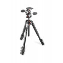 MANFROTTO MK190XPRO4-3W KIT SERIE 190 A 4 SEZIONI ALLUMINIO CON TESTA A 3 VIE | Fcf Forniture Cine Foto