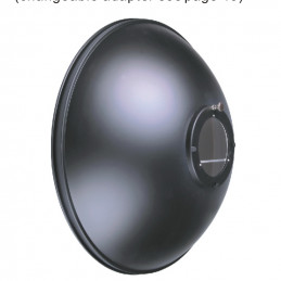 FOTOBESTWAY FRF-420UK BEAUTY DISH SILVER CON GRIGLIA E DIFFUSORE | Fcf Forniture Cine Foto