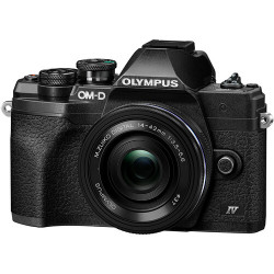 OLYMPUS E-M10 MARK IV BLACK + M.ZUIKO 14-42mm F3.5-5.6 - GARANZIA POLYPHOTO ITALIA | Fcf Forniture Cine Foto