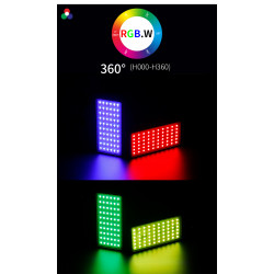 NICEFOTO RGB LED VIDEO LIGHT TC-168 | Fcf Forniture Cine Foto