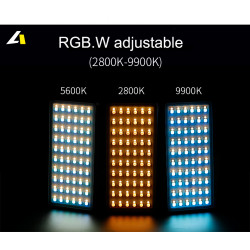 NICEFOTO RGB LED VIDEO LIGHT TC-168 | Fcf Forniture Cine Foto