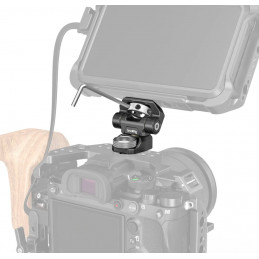 SMALLRING SUPPORTO GIREVOLE E INCLINABILE PER MONITOR CON AGGANCIO STILE ARRI | Fcf Forniture Cine Foto