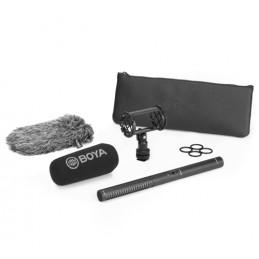 BOYA BY-PVM3000S SUPERCARDIOID SHOTGUN MICROPHONE | Fcf Forniture Cine Foto