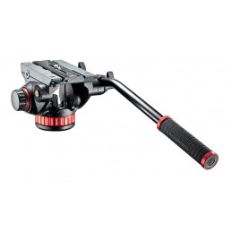 MANFROTTO MVH502AH TESTA VIDEO CON BASE PIATTA, 1 LEVA FISSA | Fcf Forniture Cine Foto