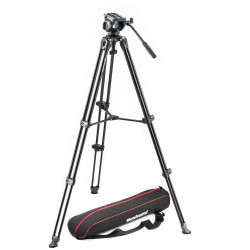 MANFROTTO MVK500M KIT 500, TREPPIEDE TELESCOPICO A DOPPIO TUBO MVT502AM SACCA | Fcf Forniture Cine Foto