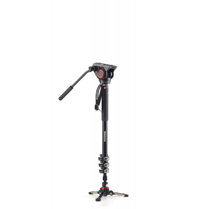 MANFROTTO MVMXPRO500 MONOPIEDE VIDEO XPRO+ CON BASE FLUIDA E TESTA VIDEO | Fcf Forniture Cine Foto