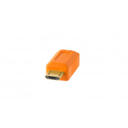 TETHERTOOLS CU5430ORG USB 2.0 A MALE TO MICRO-B 5-PIN 4.5mt | Fcf Forniture Cine Foto