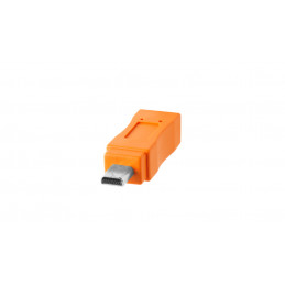 TETHERTOOLS CUC2615-ORG USB-C TO USB 2.0 MINI B 8 PIN 4.5mt | Fcf Forniture Cine Foto