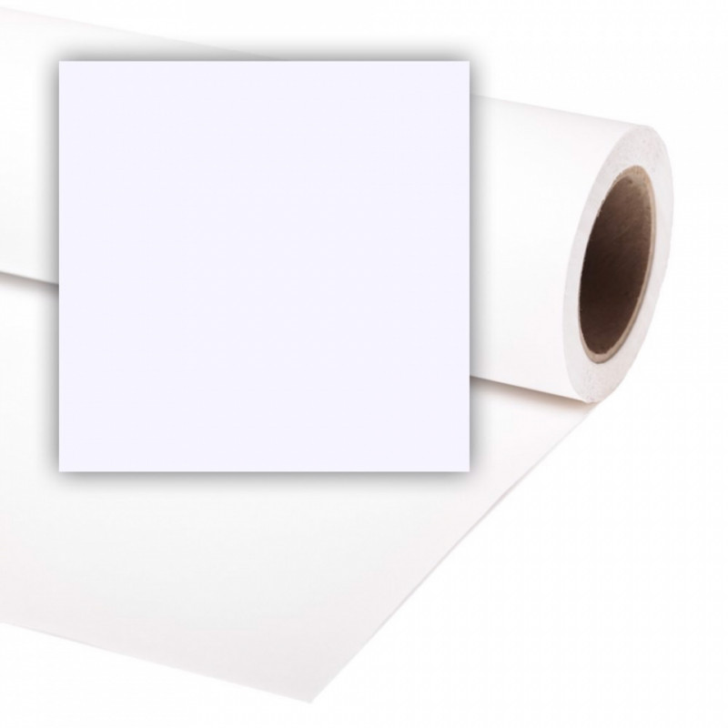 COLORAMA 165 ARCTIC WHITE FONDALI IN CARTA 2.72X11 | Fcf Forniture Cine Foto