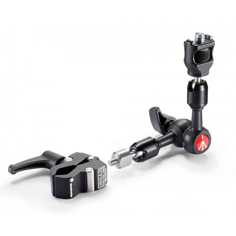 MANFROTTO 244MICROKIT BRACCETTO 244 BASE CON NANO CLAMP | Fcf Forniture Cine Foto