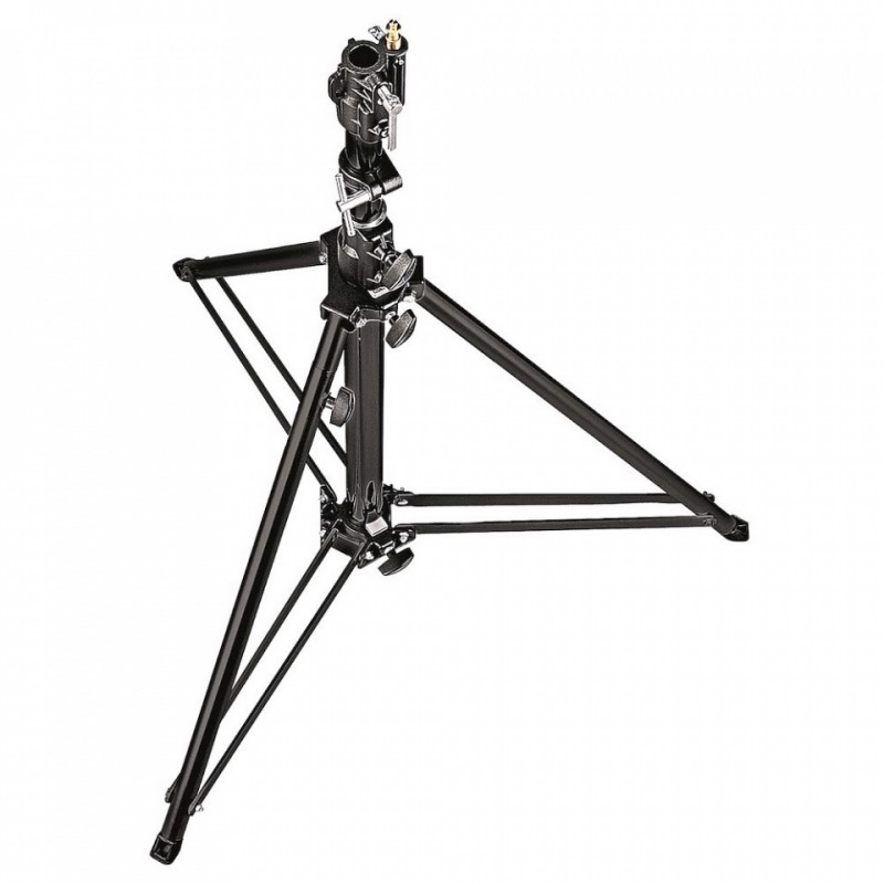 MANFROTTO 070BU STATIVO LOW BASE CON GAMBA LIVELLAMENTO NERO | Fcf Forniture Cine Foto