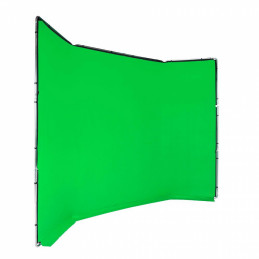 MANFROTTO MLBG4301KG KIT FONDALE CHROMA KEY FX 4x2.9m VERDE | Fcf Forniture Cine Foto