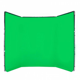 MANFROTTO MLBG4301KG KIT FONDALE CHROMA KEY FX 4x2.9m VERDE | Fcf Forniture Cine Foto