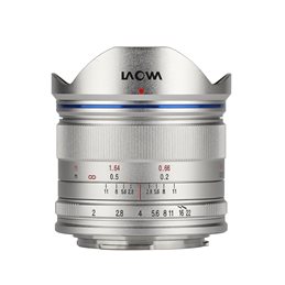 LAOWA VENUS OPTICS 7.5mm F2 MFT ARGENTO LEGGERO | Fcf Forniture Cine Foto