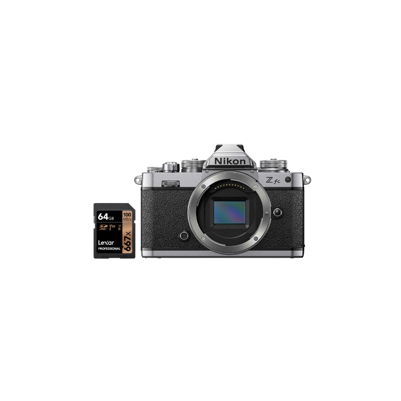 NIKON Z FC BODY + SD 64GB 667 PRO LEXAR - GARANZIA 4 ANNI NITAL | Fcf Forniture Cine Foto