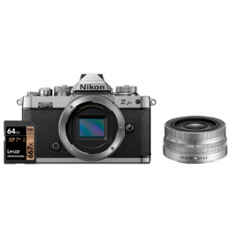 NIKON Z FC SL + Z DX 16-50 VR SILVER + SD 64GB